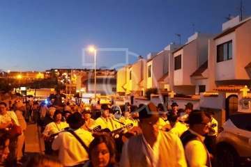 La romería de La Garita estrena circuito con éxito (Foto TA)